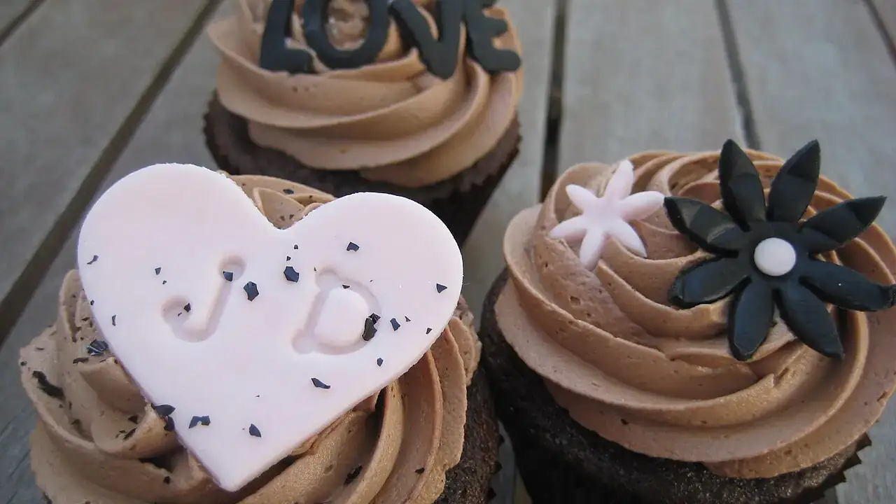 Decorated cupcakes